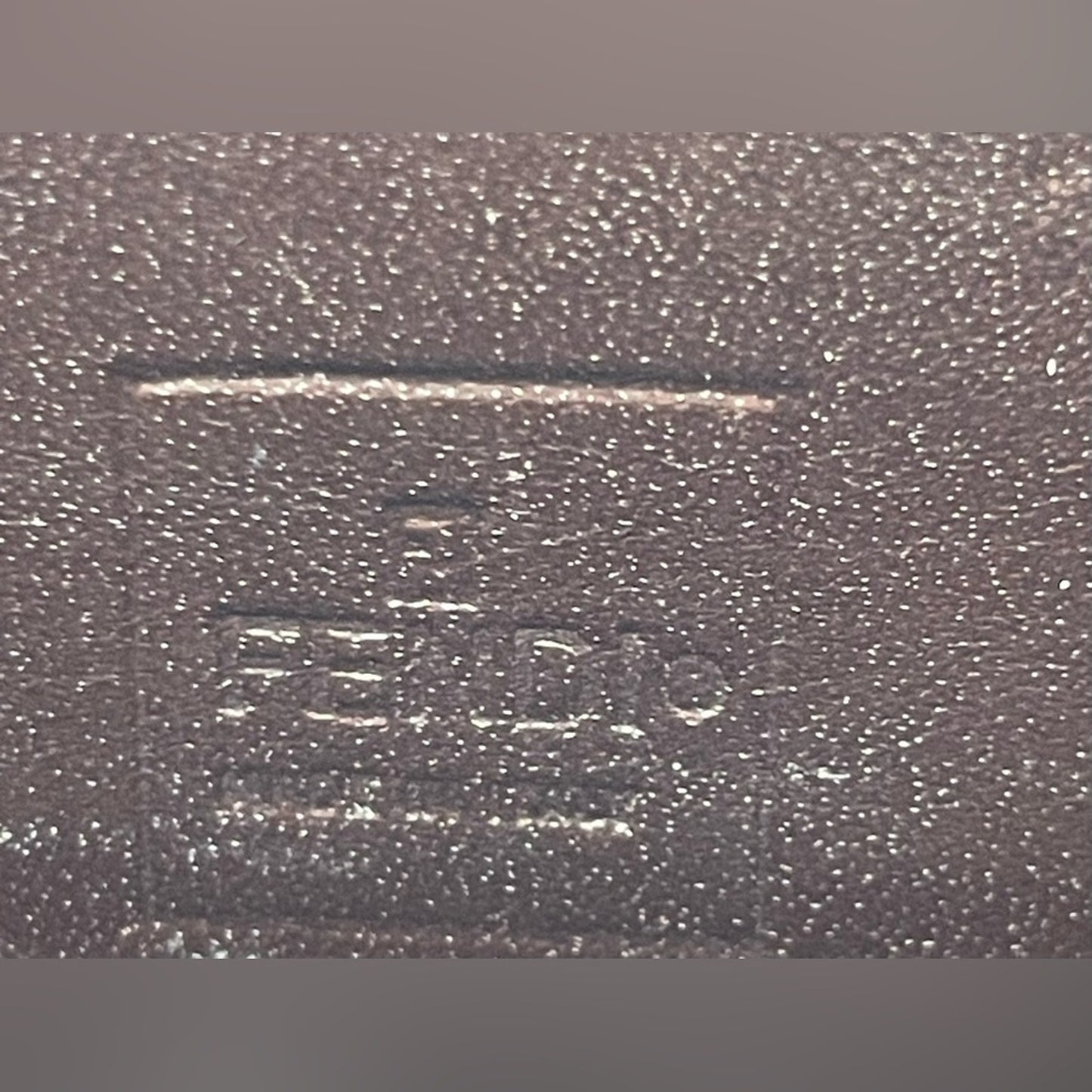 Fendi Zucca Zippy Wallet