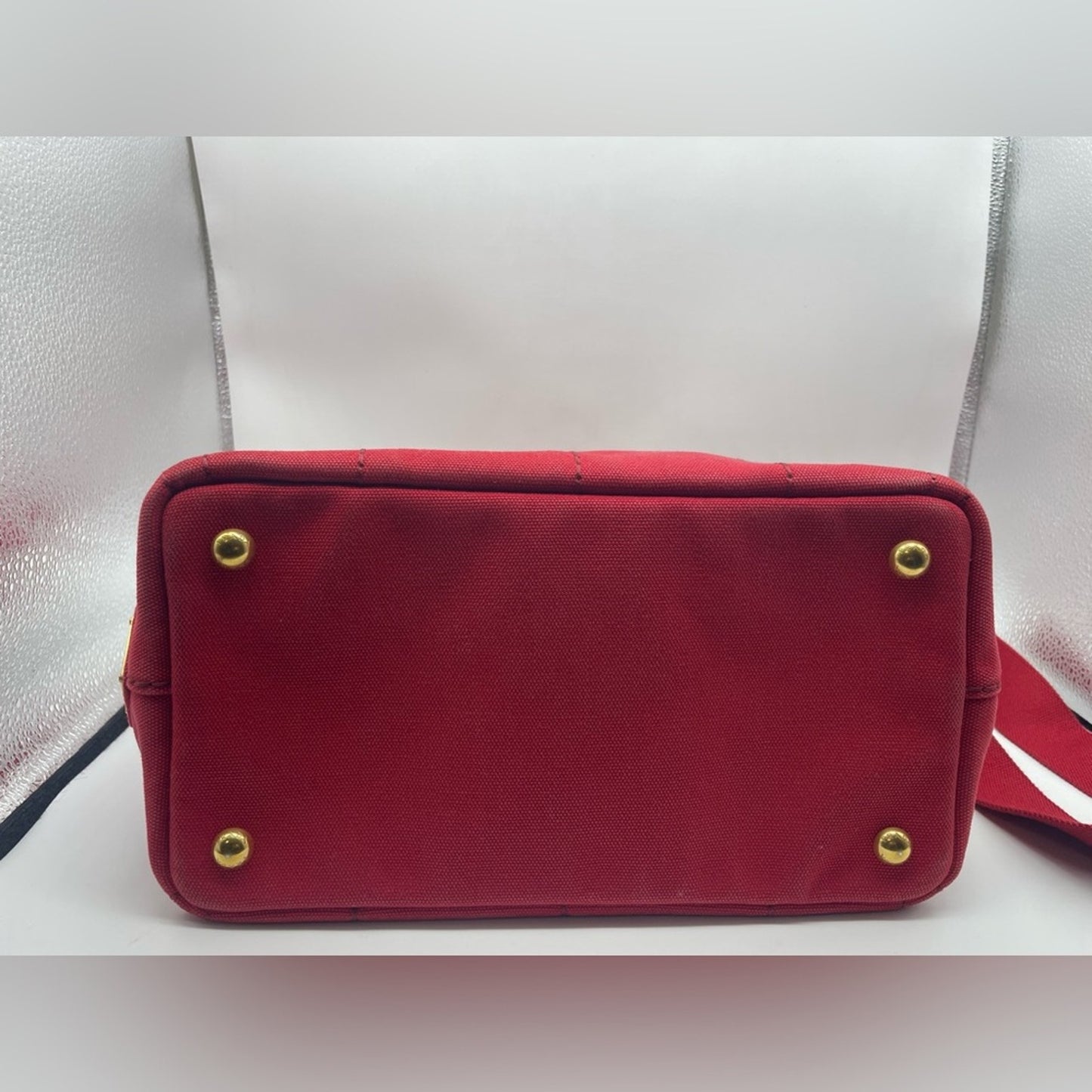 Prada Canapa Two Way Bag