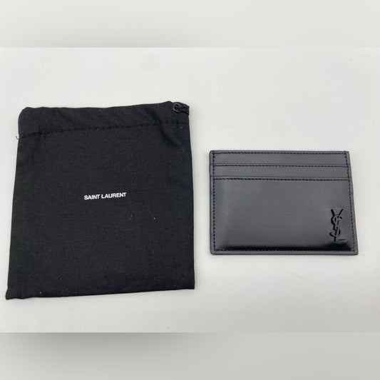 SOLD! Yves Saint Laurent Card Holder Wallet