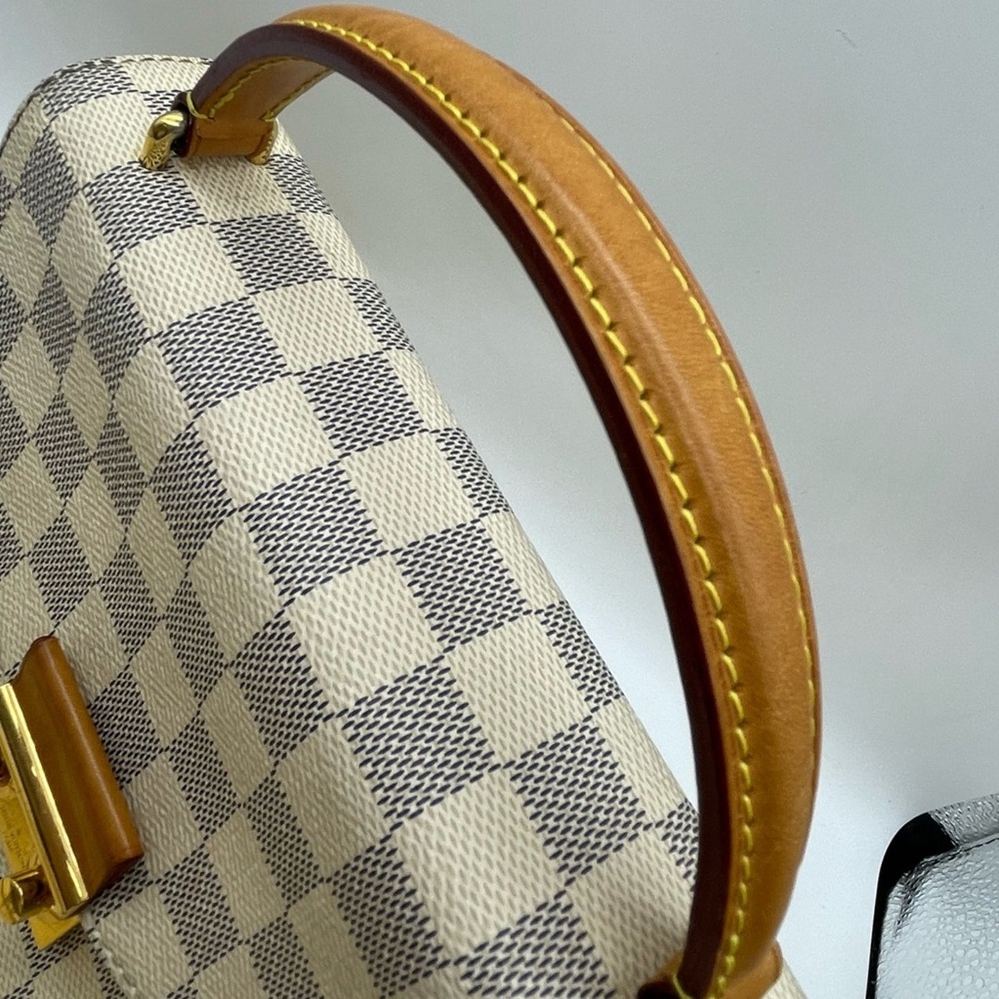 Louis Vuitton Damier Azur Croisette Two Way Bag