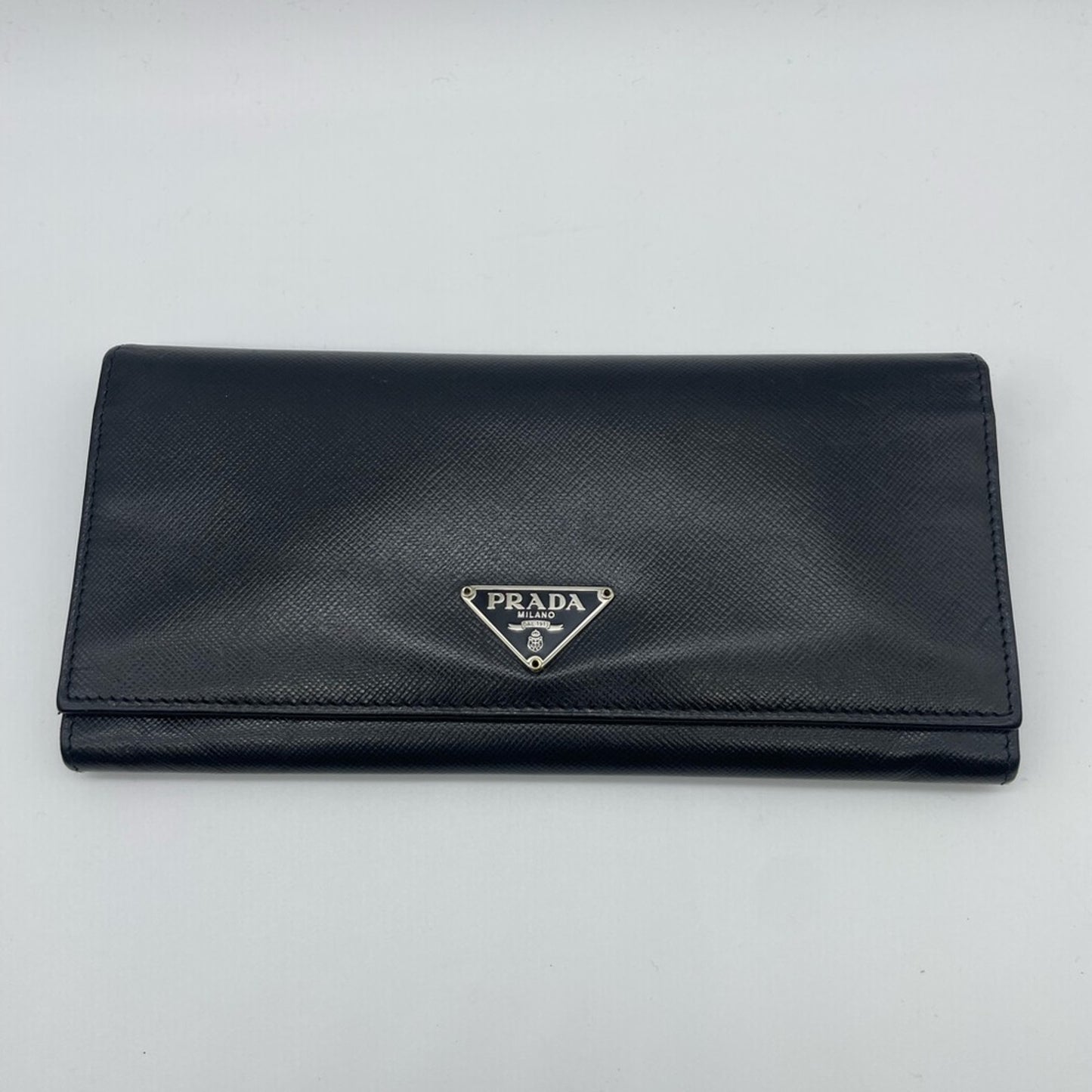 SOLD! Prada Saffiano Leather Bifold Wallet