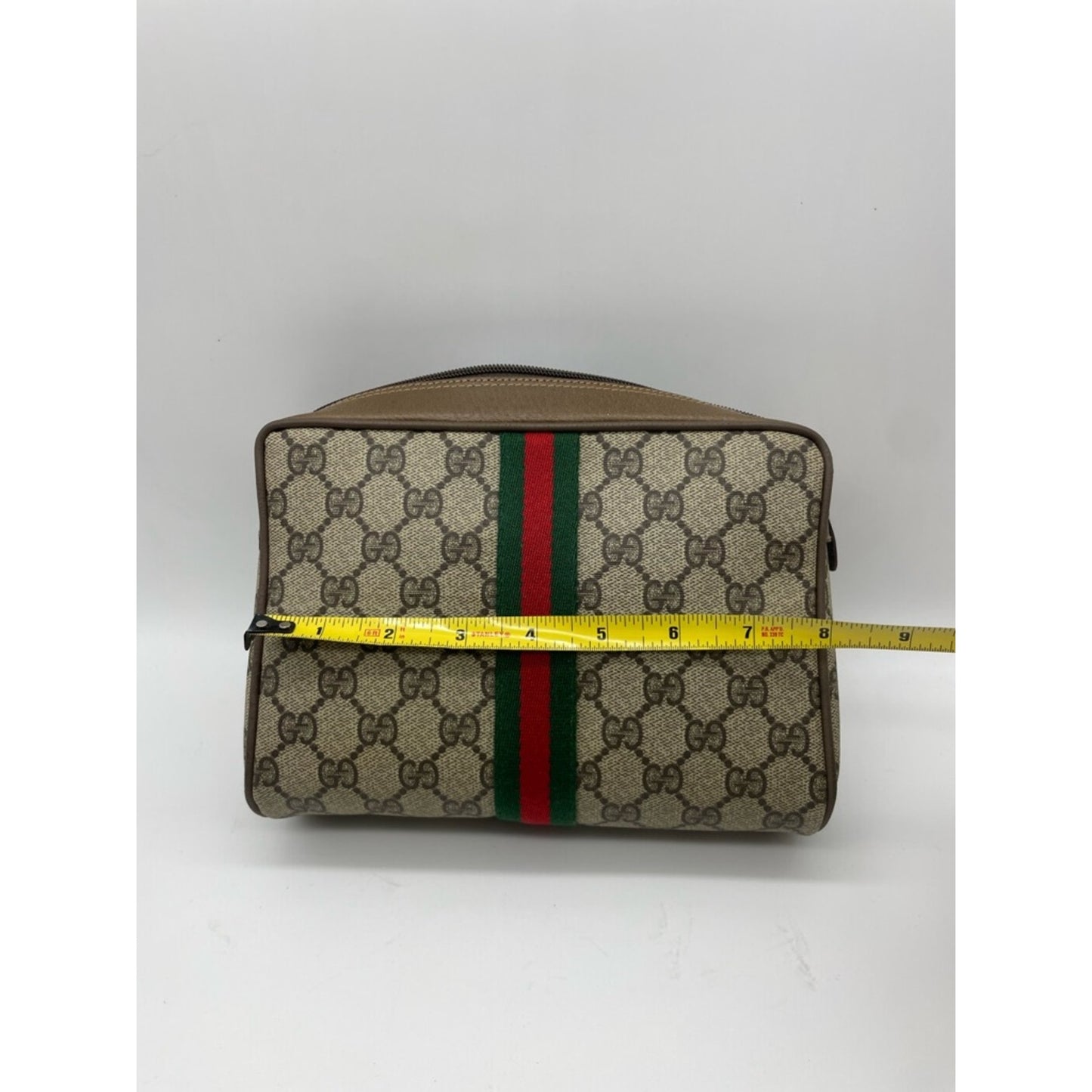 Gucci PVC Leather Sherryline Clutch/Pouch