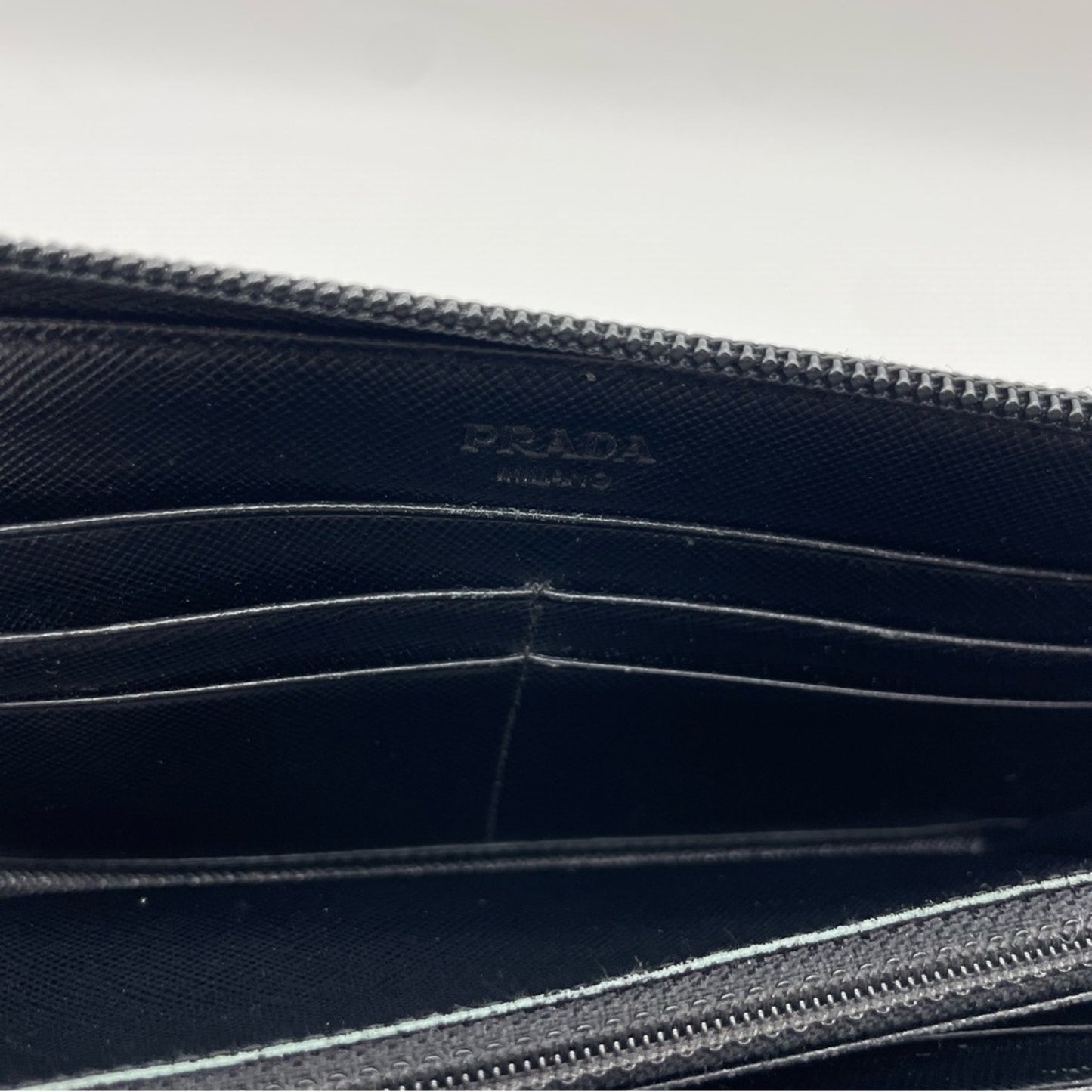 SOLD! Prada Nylon Long Zippy Wallet