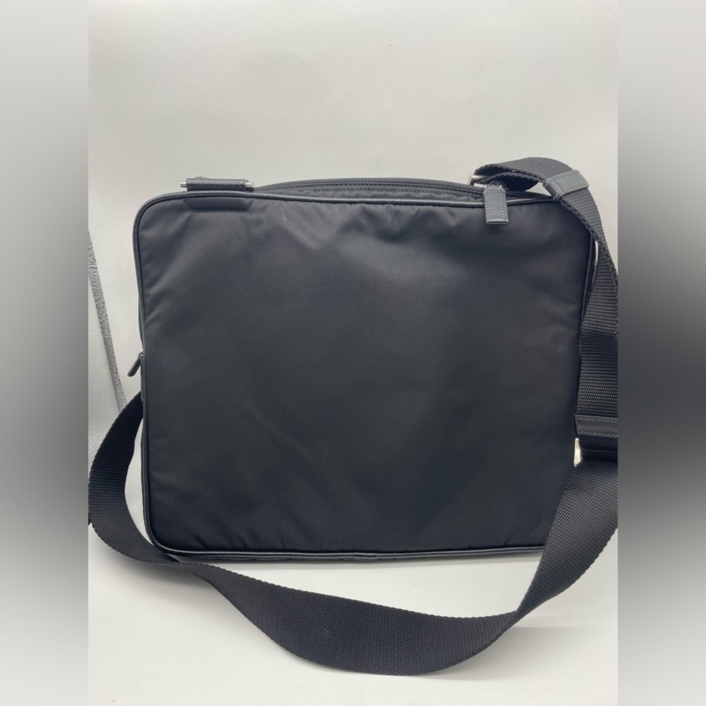 Prada Nylon Crossbody Work Bag