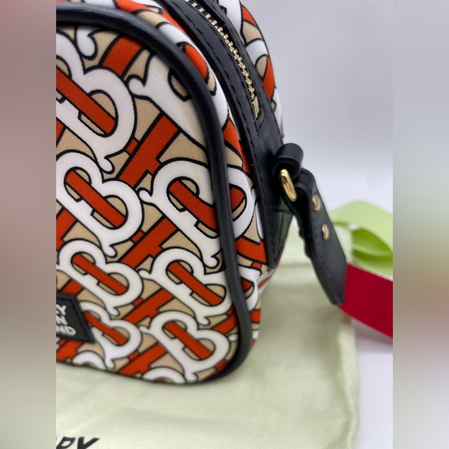 Burberry Camera Print Sling/Crossbody Bag