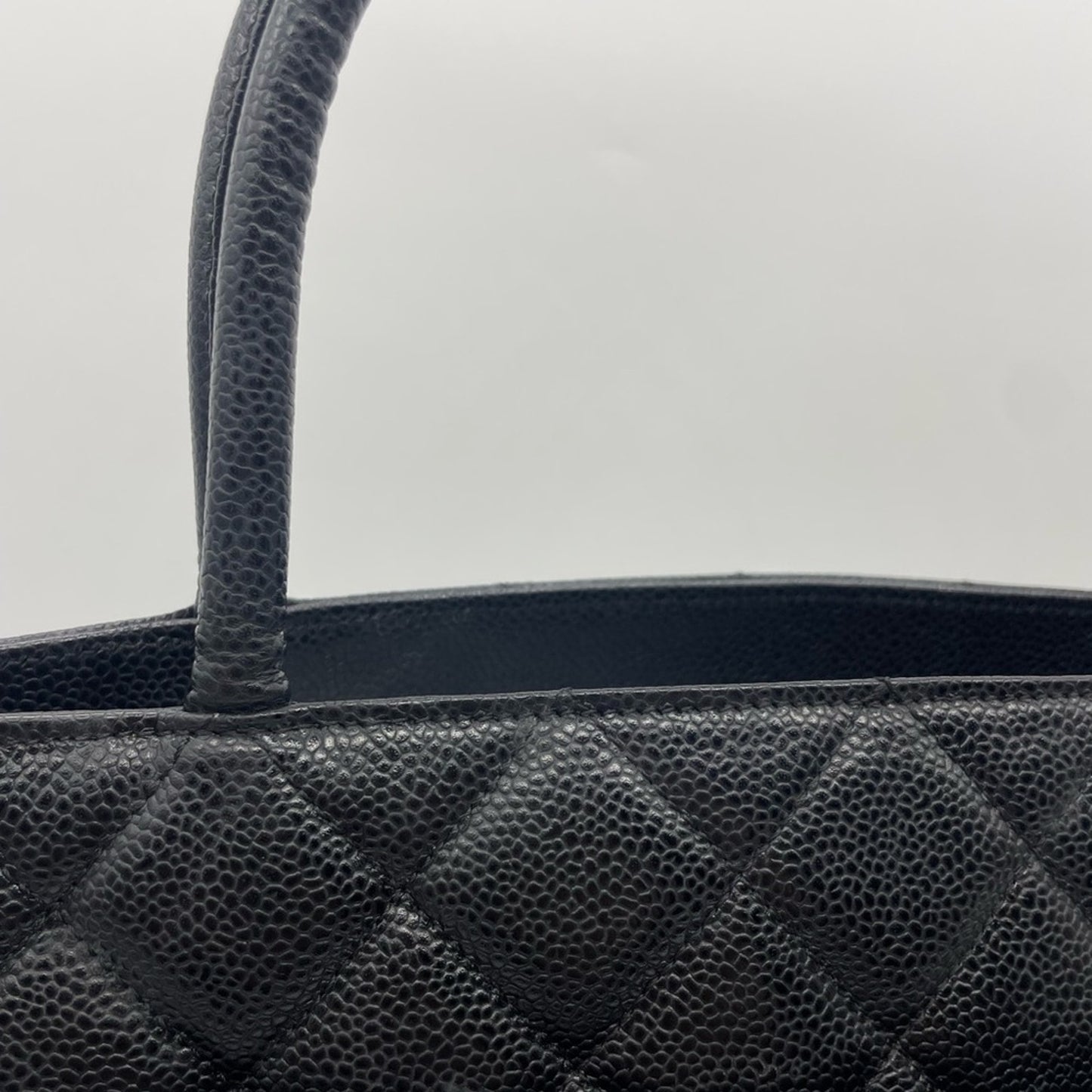 SOLD! Chanel Medallion Caviar Tote Bag