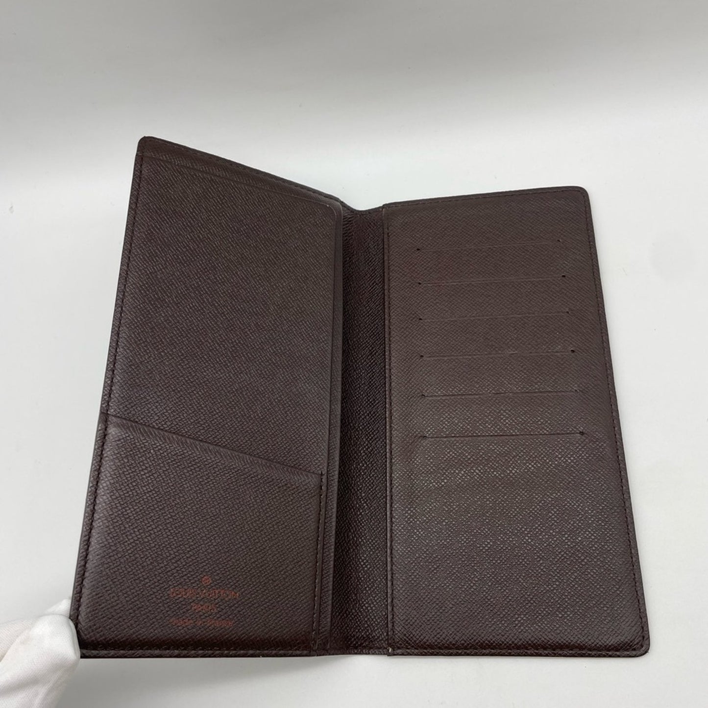 Louis Vuitton Damier Checkbook Long Wallet