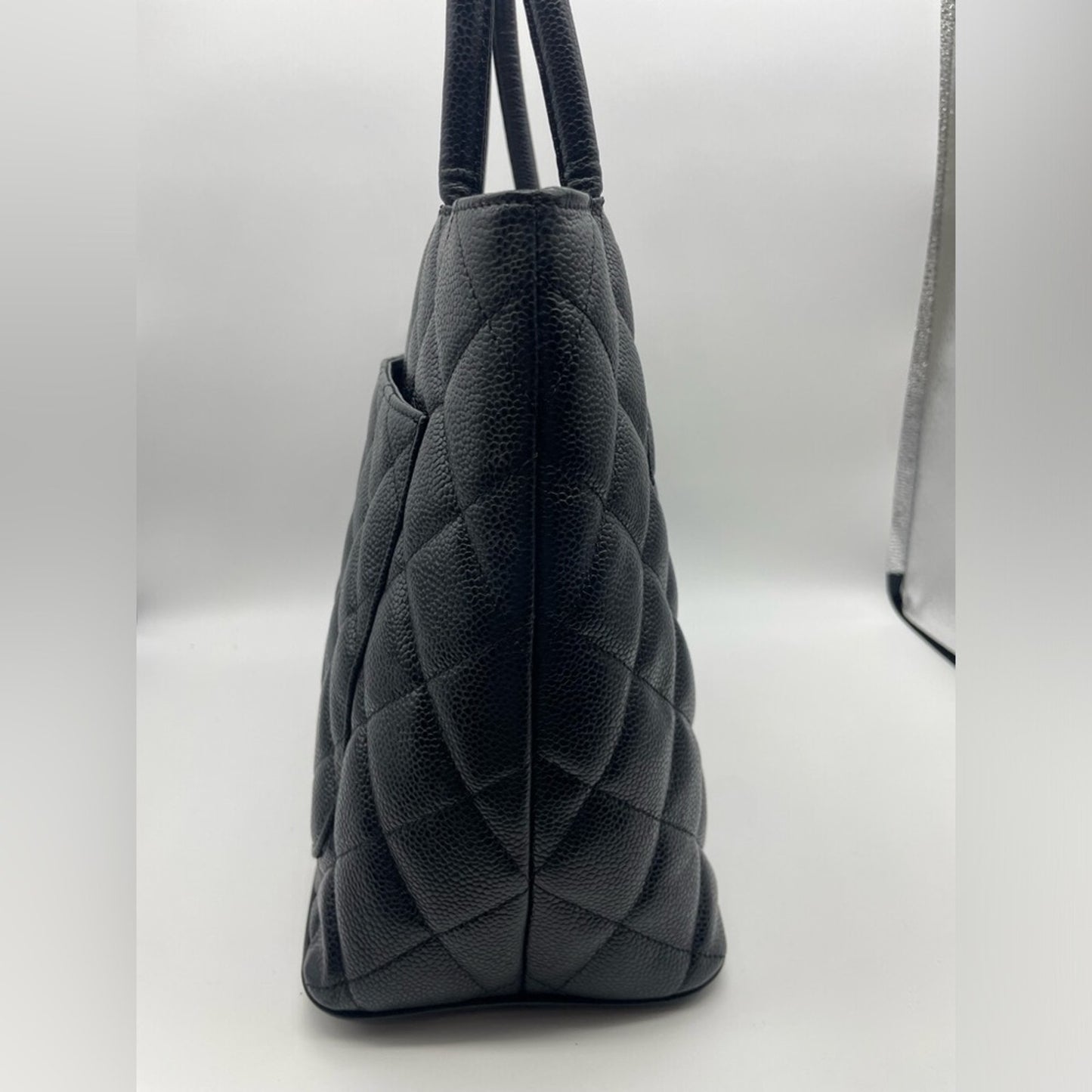 SOLD! Chanel Medallion Caviar Tote Bag