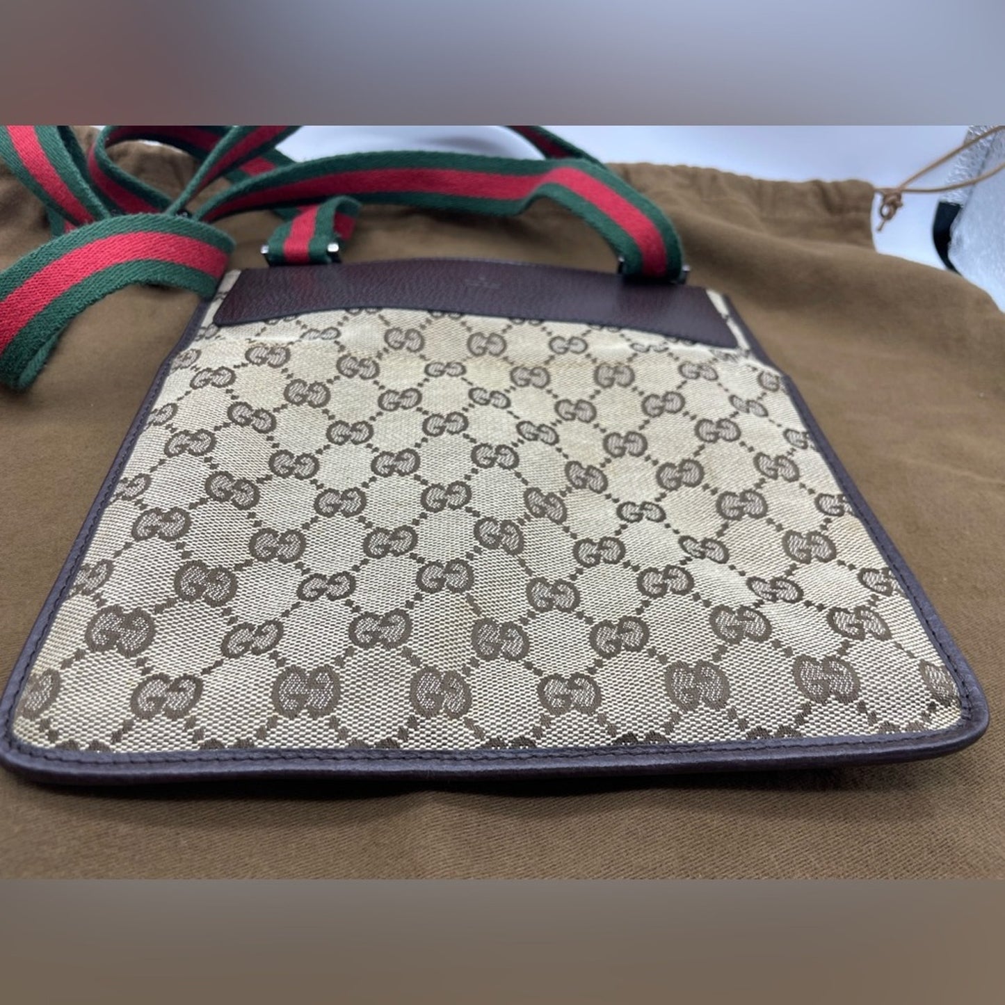 SOLD! Gucci Sling/Crossbody Sherryline Bag