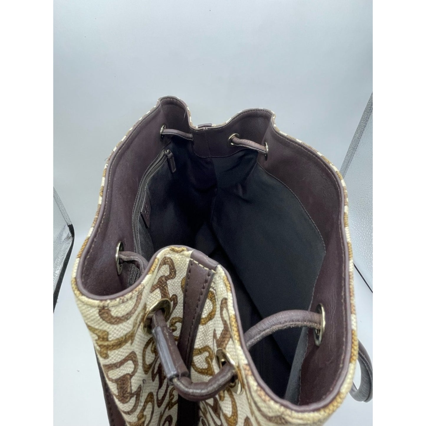 Gucci Canvas Horsebit Tote Bag