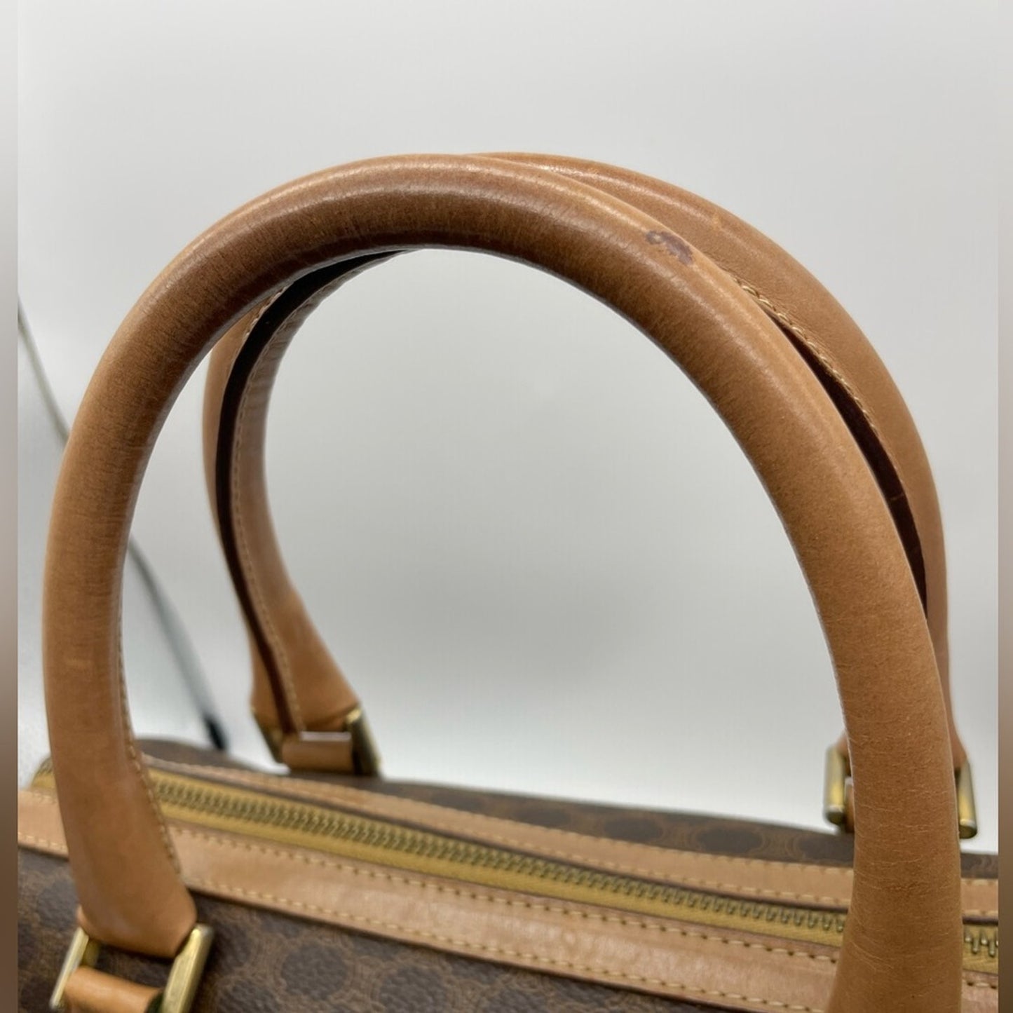 SOLD! Celine Macadam Boston Bag
