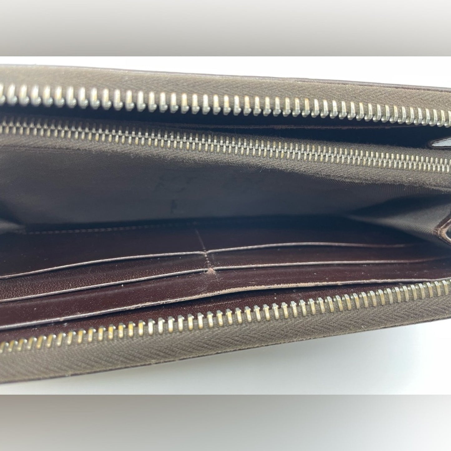 Fendi Zucca Zippy Wallet