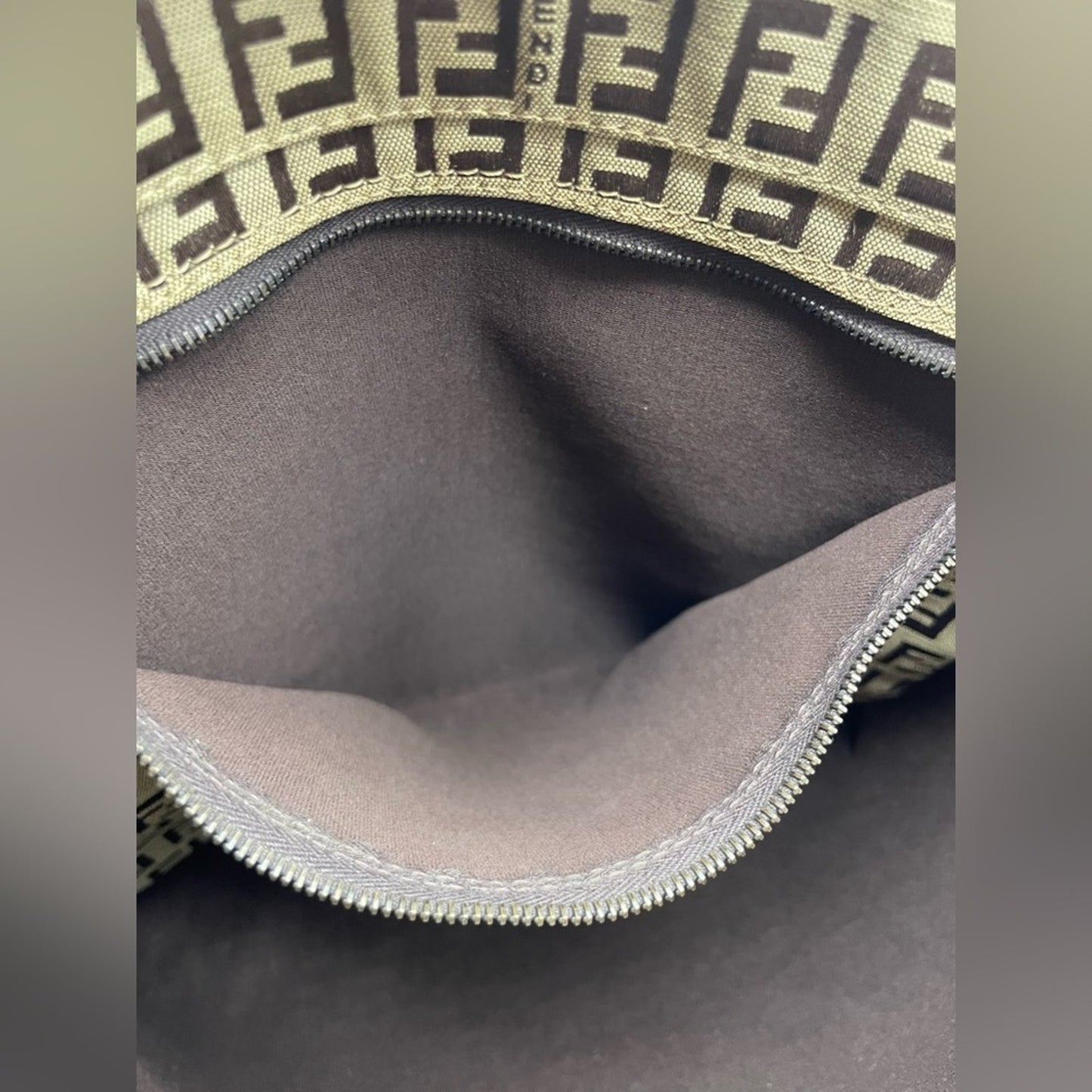 Fendi Zucchino Tote Bag