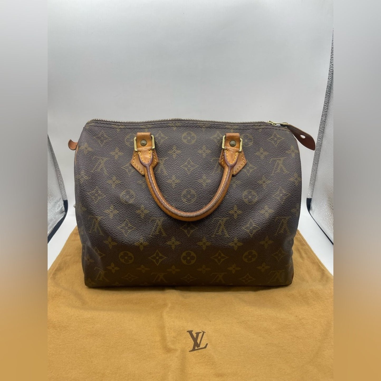 Louis Vuitton Monogram Speedy 30 Bag