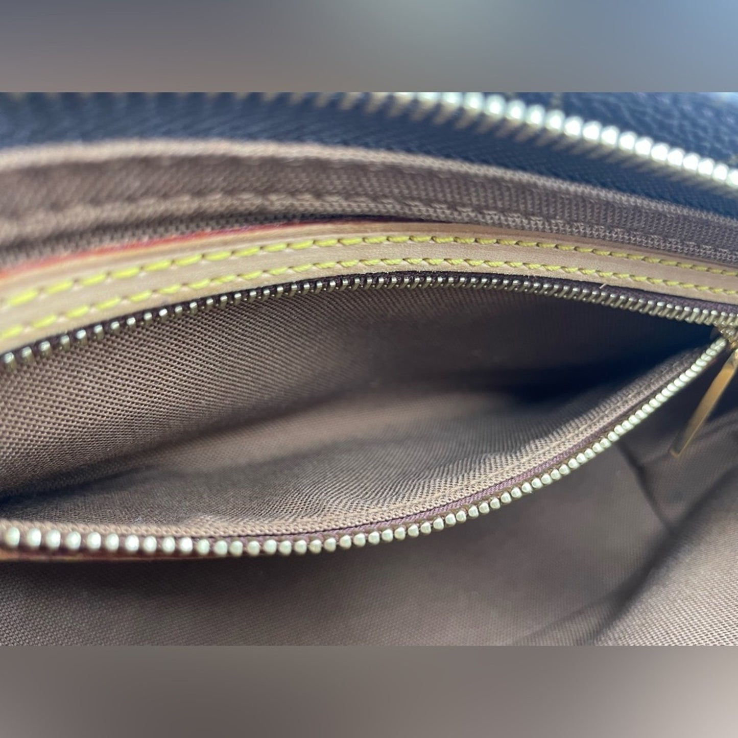 SOLD! Louis Vuitton Monogram Trotteur Crosbody Bag