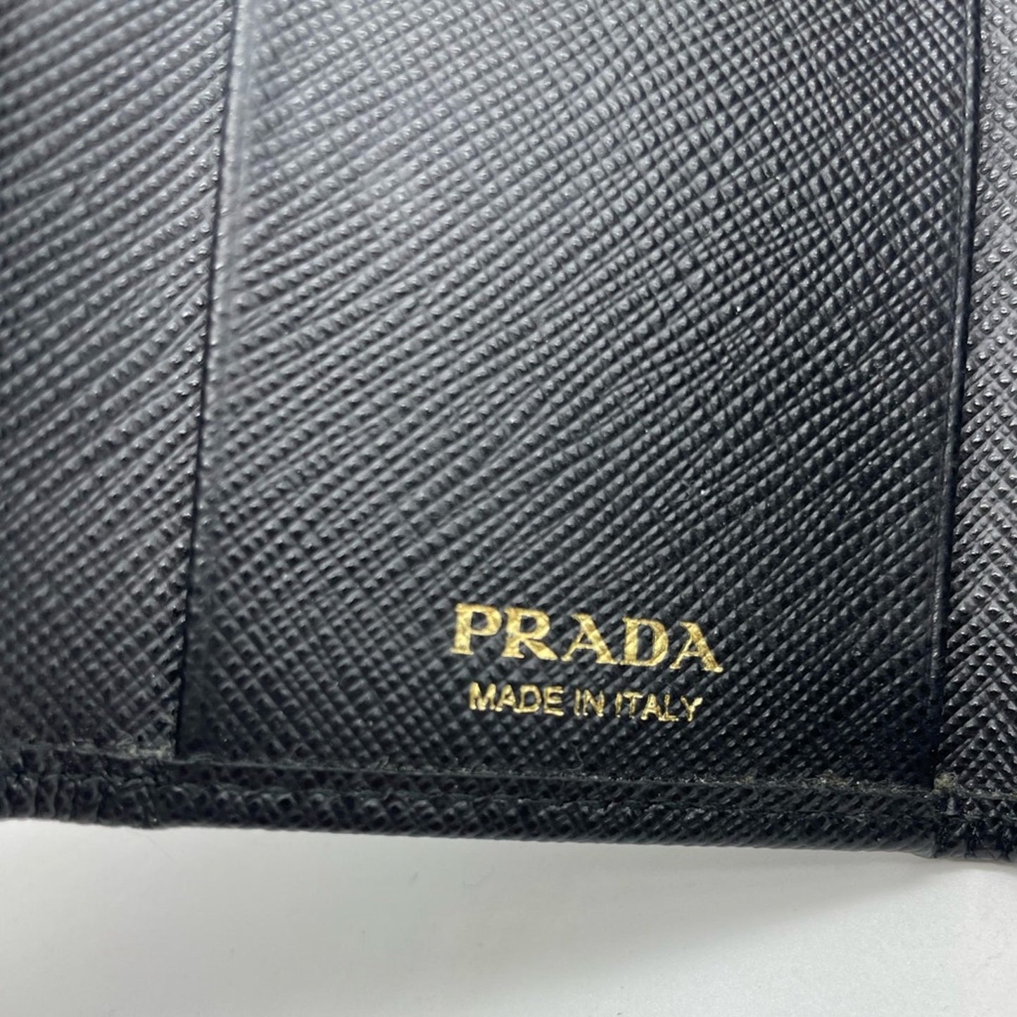 SOLD! Prada Nylon with leather Key Case