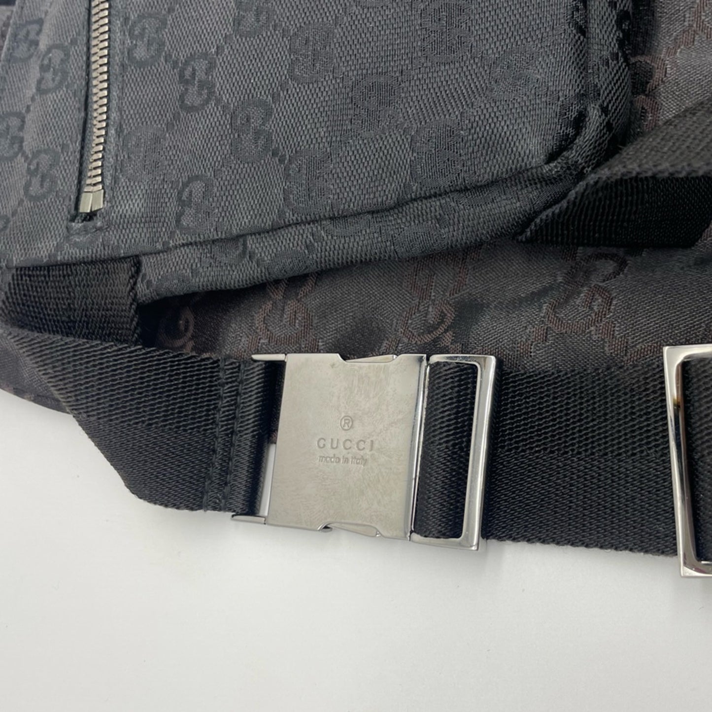 SOLD! Gucci Canvas Belt Bag