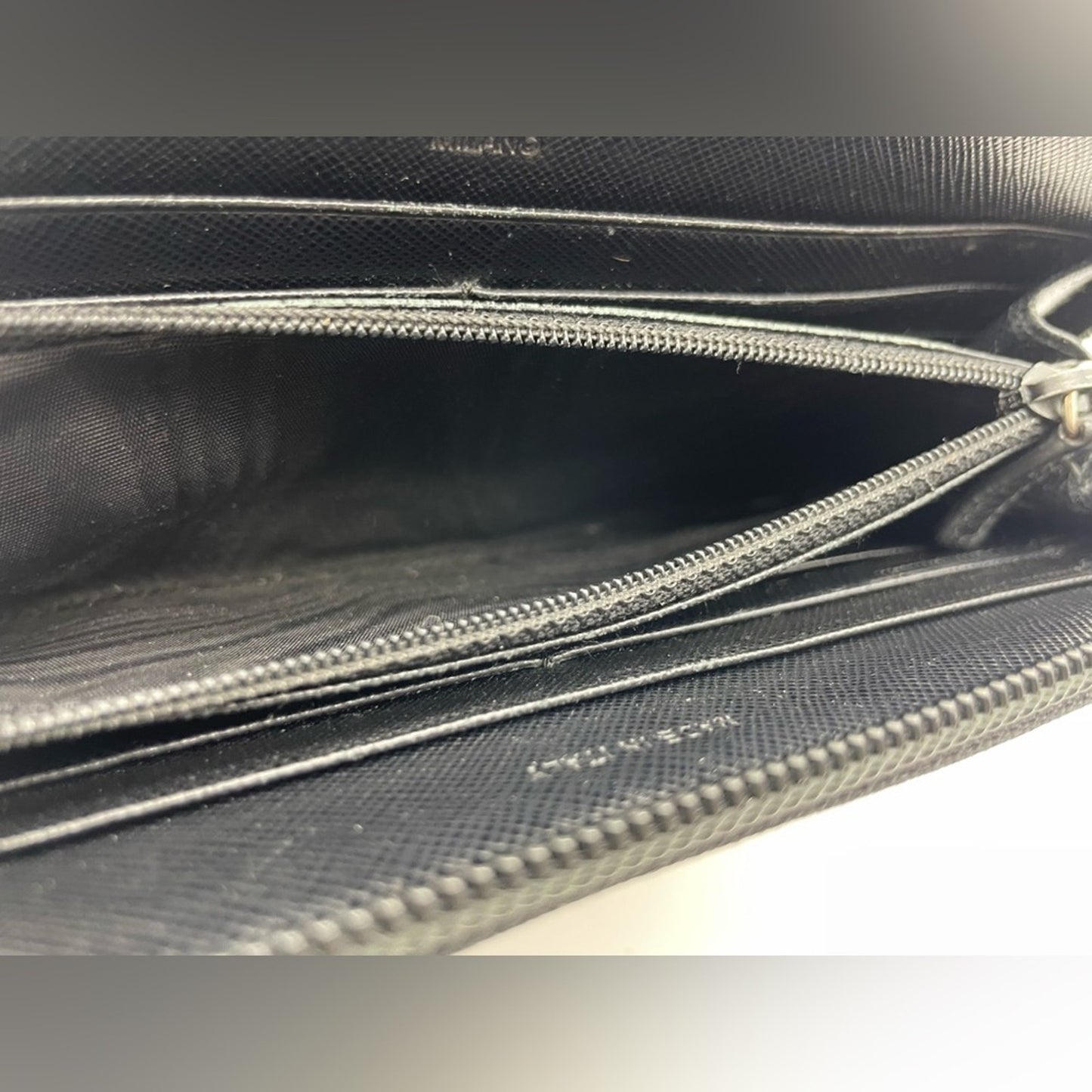 SOLD! Prada Nylon Long Zippy Wallet