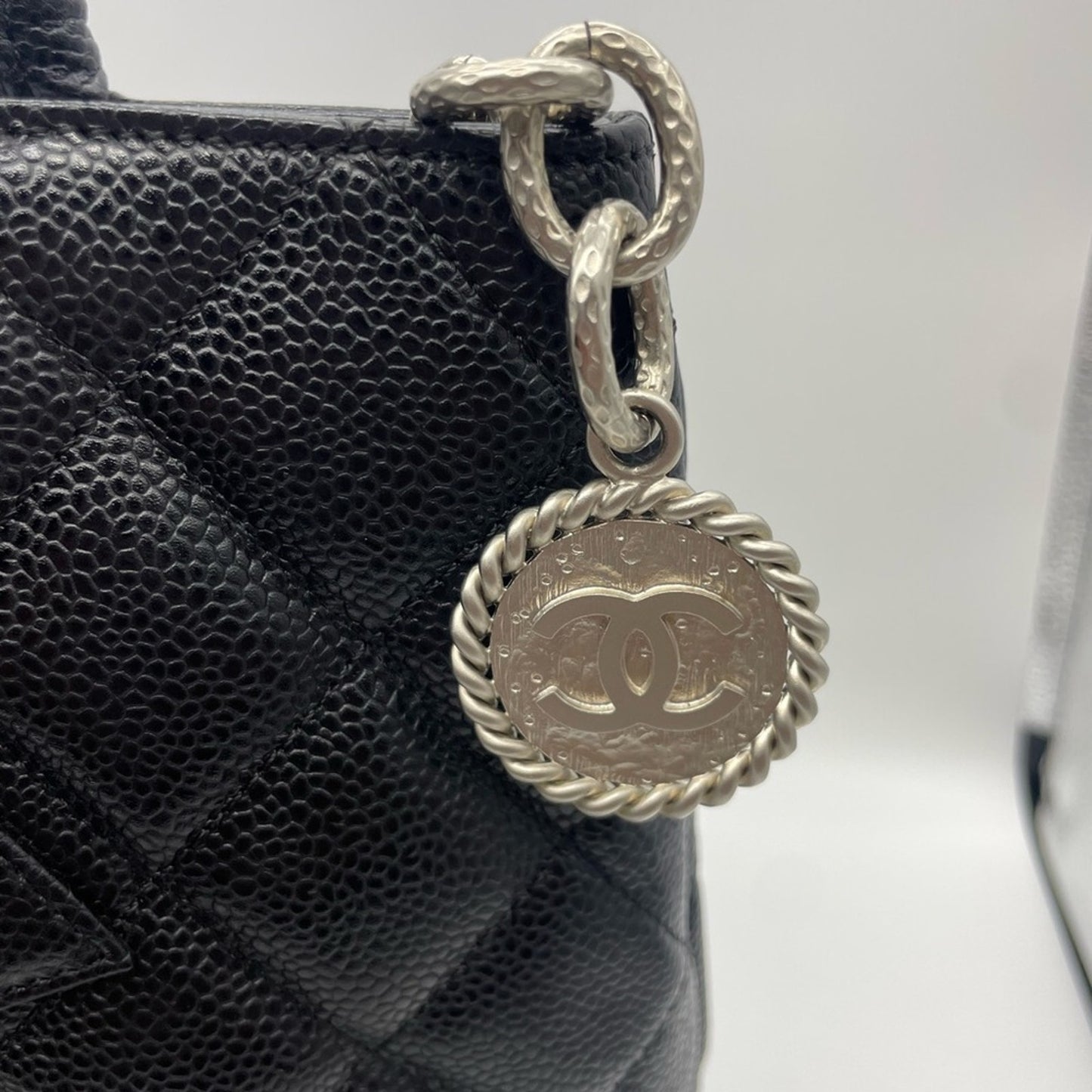 SOLD! Chanel Medallion Caviar Tote Bag